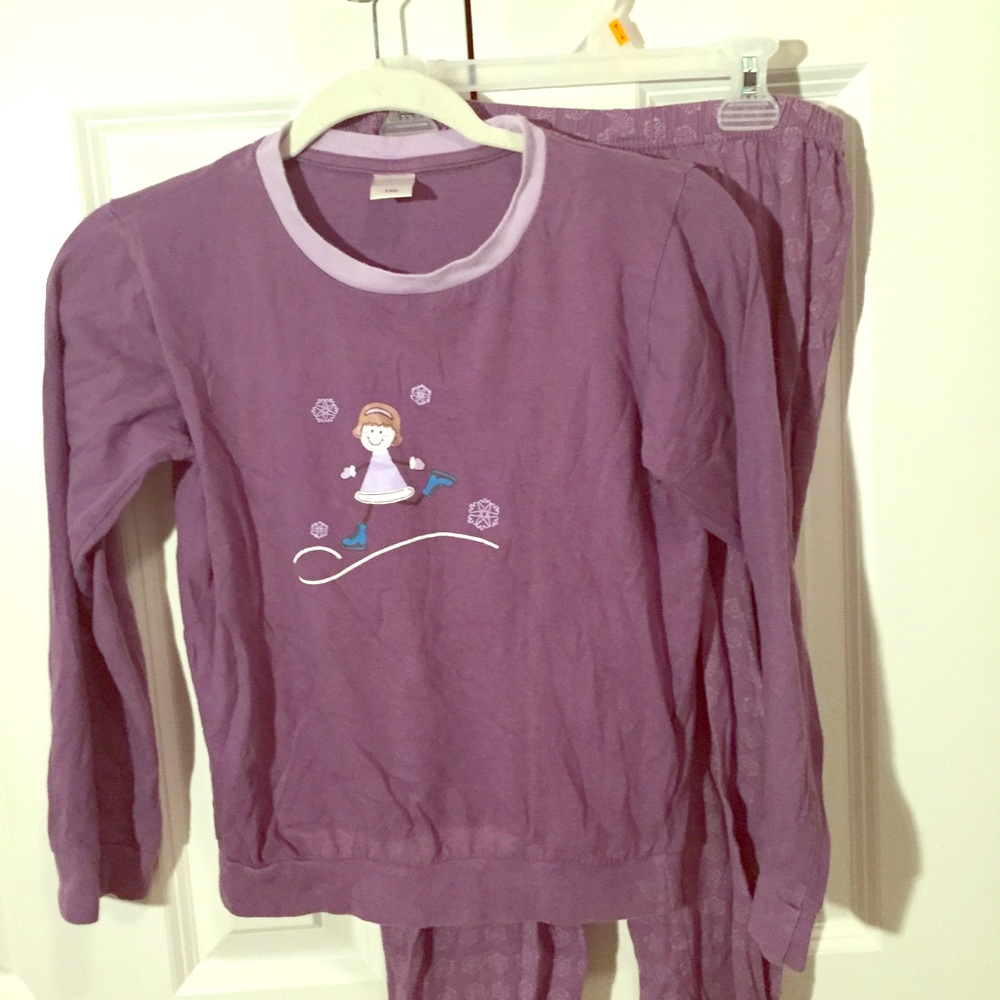Soft, purple Pj set